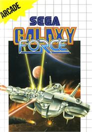 Box cover for Galaxy Force on the Sega Master System.