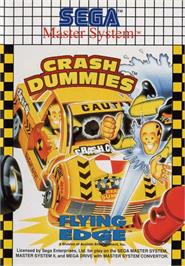 Box cover for Incredible Crash Dummies on the Sega Master System.