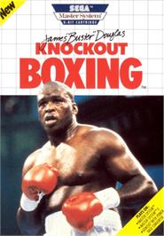 Box cover for James 'Buster' Douglas Knockout Boxing on the Sega Master System.