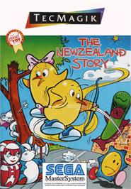 Box cover for New Zealand Story on the Sega Master System.