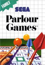 Box cover for Parlour Games on the Sega Master System.