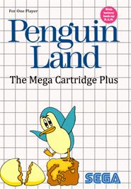 Box cover for Penguin Land on the Sega Master System.