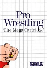 Box cover for Pro Wrestling on the Sega Master System.