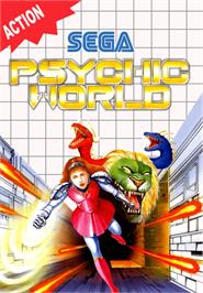 Box cover for Psychic World on the Sega Master System.