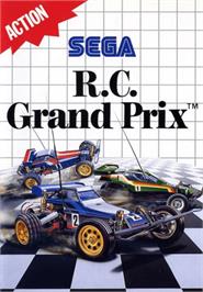 Box cover for R.C. Grand Prix on the Sega Master System.