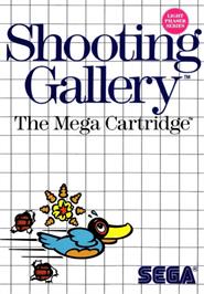 Box cover for Shooting Gallery on the Sega Master System.