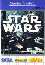 Box cover for Star Wars on the Sega Master System.
