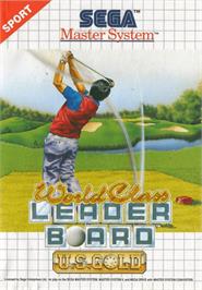 Box cover for World Class Leaderboard on the Sega Master System.