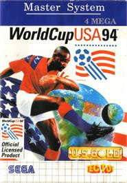 Box cover for World Cup USA '94 on the Sega Master System.