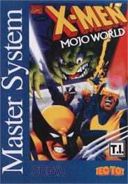 Box cover for X-Men: Mojo World on the Sega Master System.