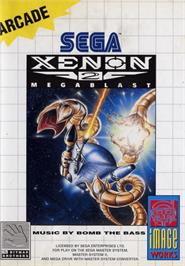 Box cover for Xenon 2: Megablast on the Sega Master System.