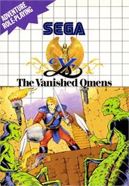 Box cover for Ys - The Vanished Omens on the Sega Master System.