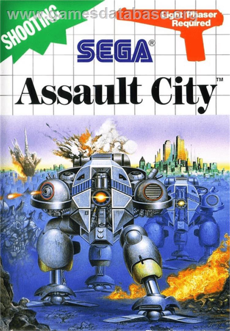 Assault City - Sega Master System - Artwork - Box
