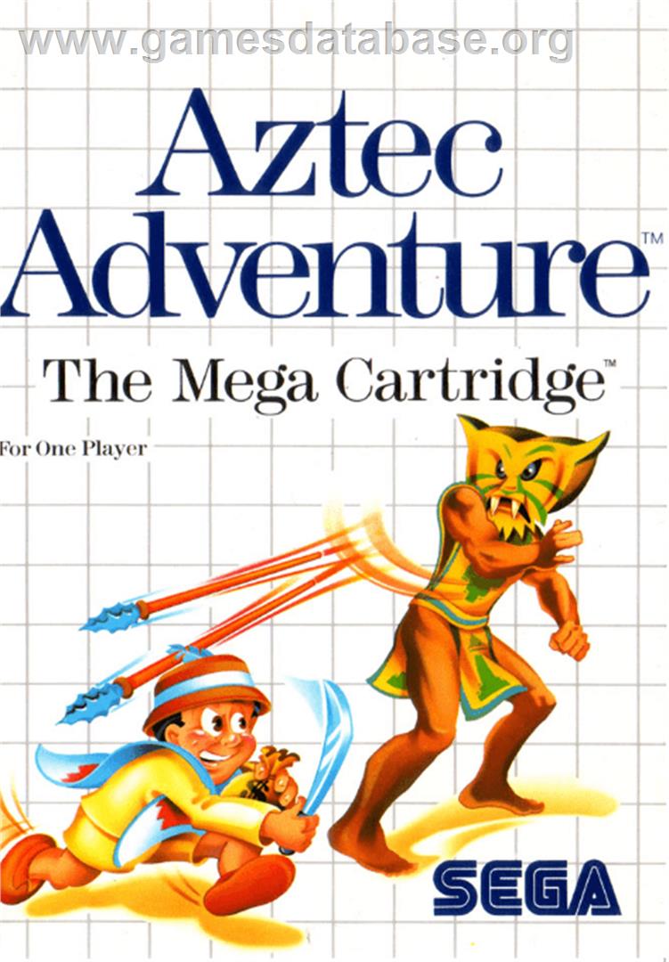 Aztec Adventure: The Golden Road to Paradise - Sega Master System - Artwork - Box