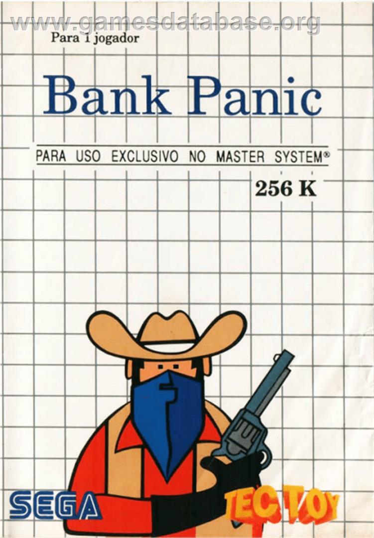Bank Panic - Sega Master System - Artwork - Box
