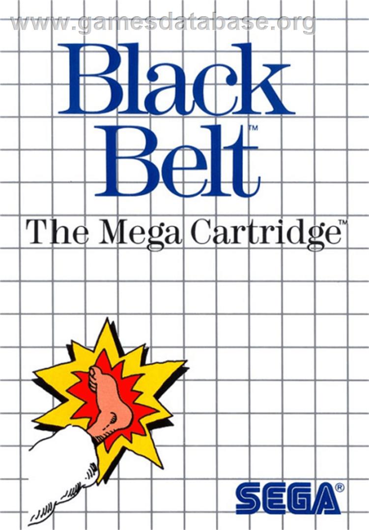 Black Belt - Sega Master System - Artwork - Box