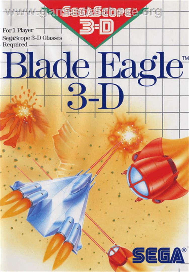 Blade Eagle 3D - Sega Master System - Artwork - Box