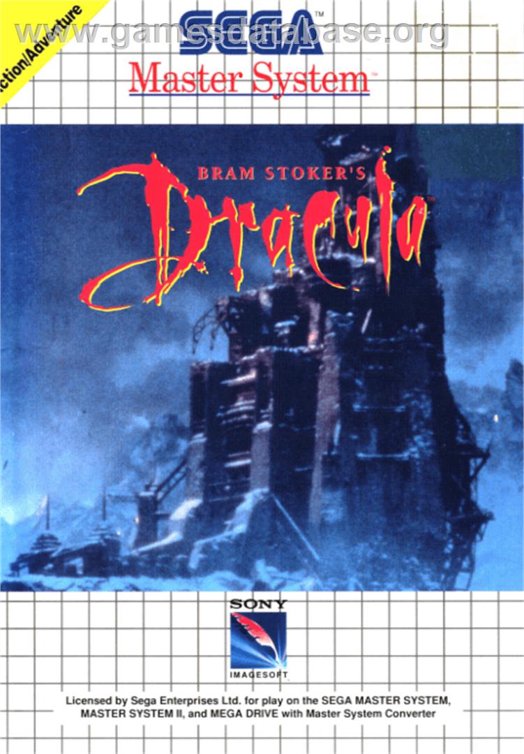 Bram Stoker's Dracula - Sega Master System - Artwork - Box