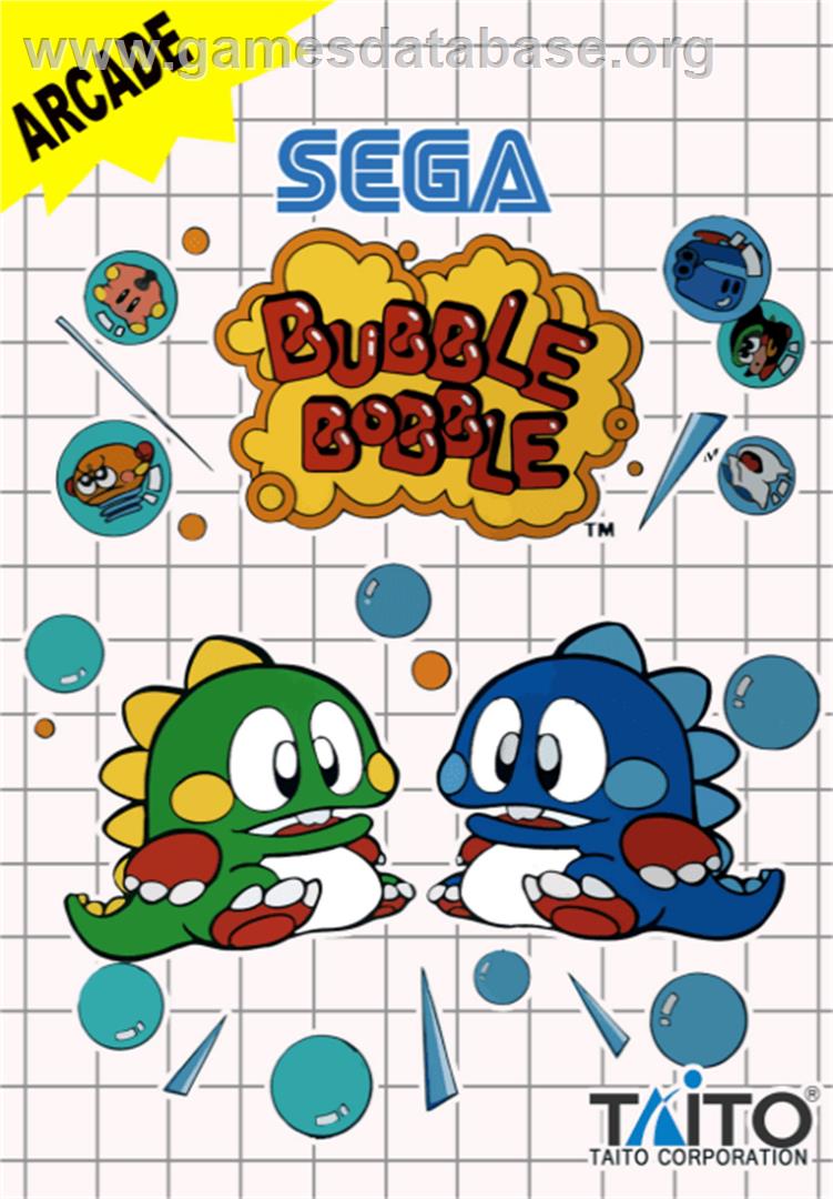 Bubble Bobble - Sega Master System - Artwork - Box