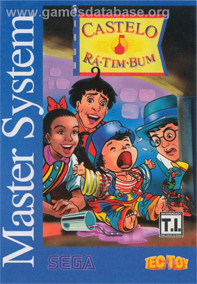 Castelo Rá-Tim-Bum - Sega Master System - Artwork - Box
