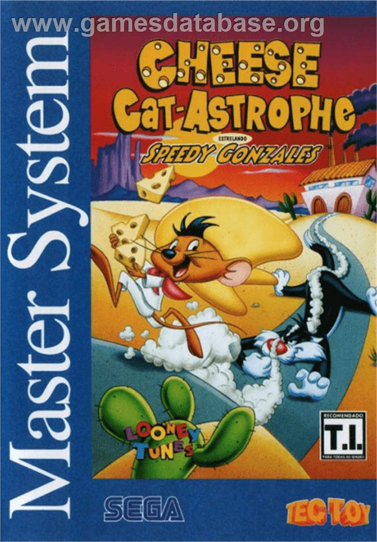 Cheese Cat-Astrophe starring Speedy Gonzales - Sega Master System - Artwork - Box