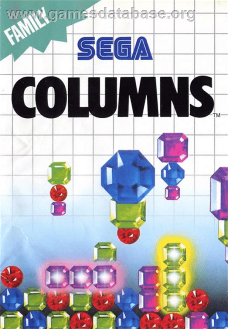 Columns - Sega Master System - Artwork - Box