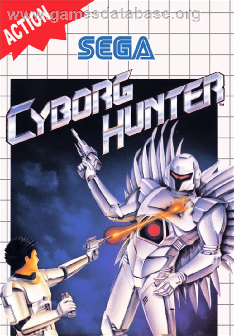 Cyborg Hunter - Sega Master System - Artwork - Box