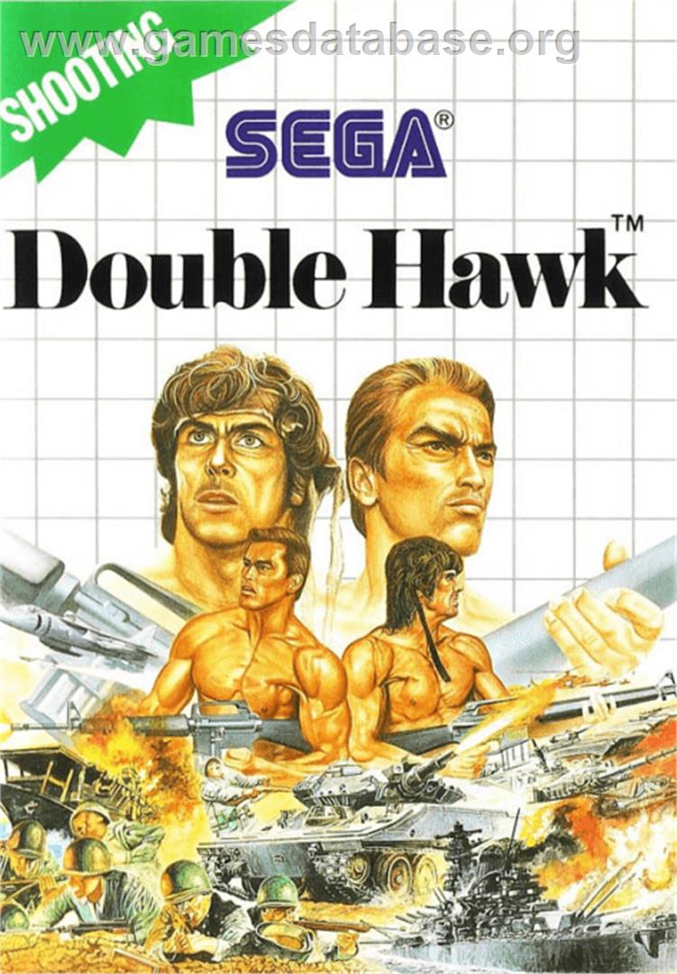 Double Hawk - Sega Master System - Artwork - Box