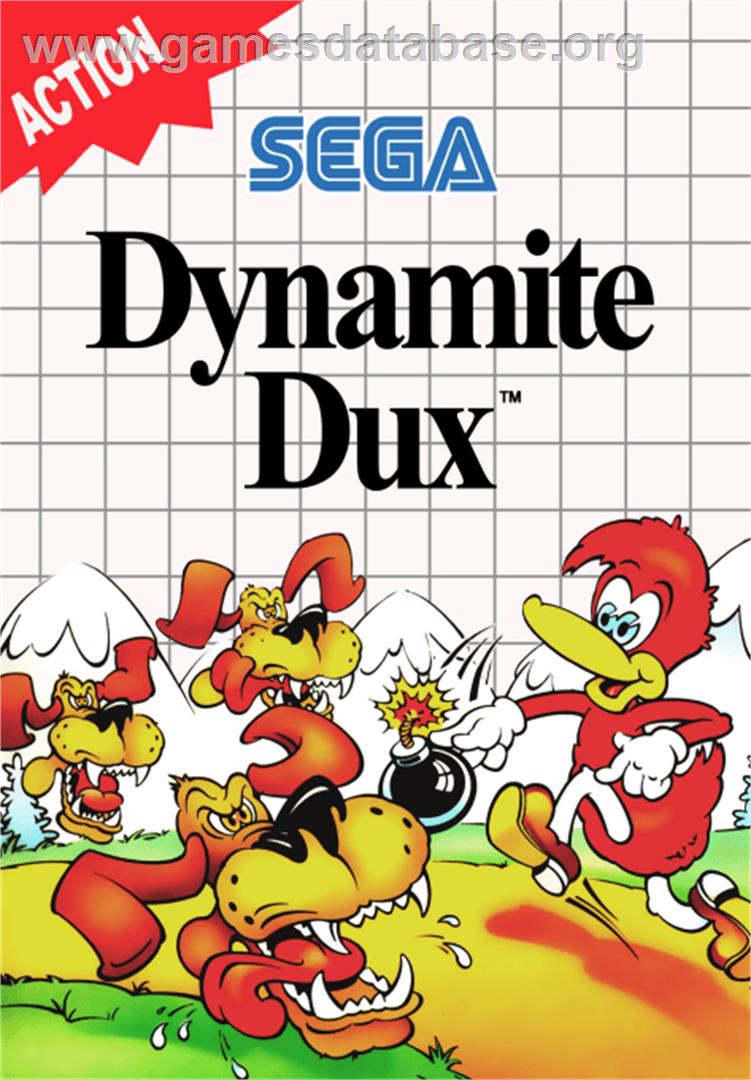 Dynamite Dux - Sega Master System - Artwork - Box