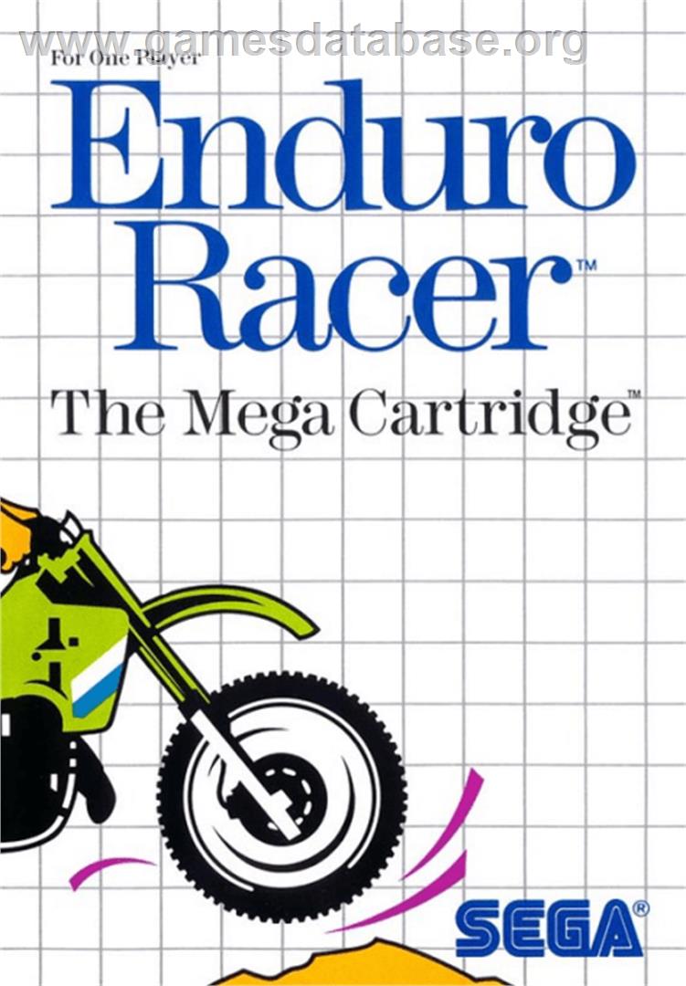 Enduro Racer - Sega Master System - Artwork - Box