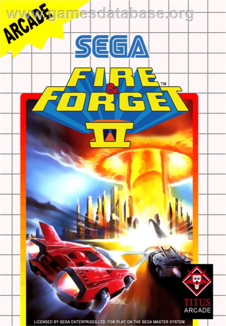 Fire and Forget 2: The Death Convoy - Sega Master System - Artwork - Box