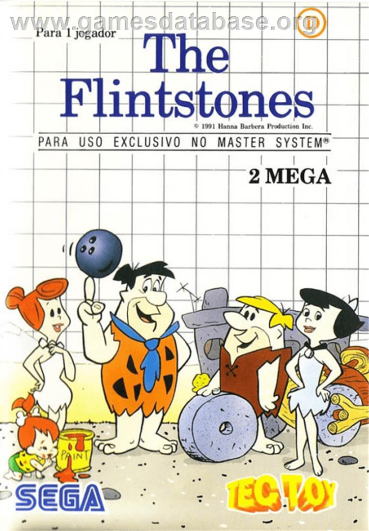 Flintstones - Sega Master System - Artwork - Box