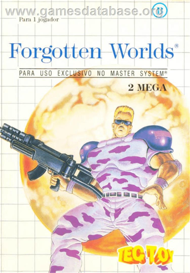 Forgotten Worlds - Sega Master System - Artwork - Box
