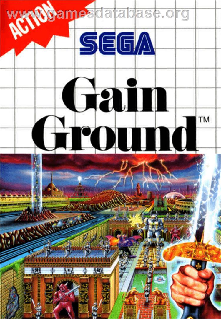Gain Ground - Sega Master System - Artwork - Box