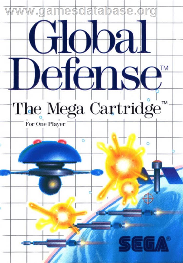 Global Defense - Sega Master System - Artwork - Box