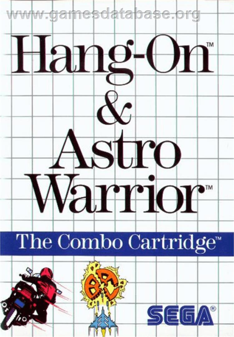 Hang-On & Astro Warrior - Sega Master System - Artwork - Box