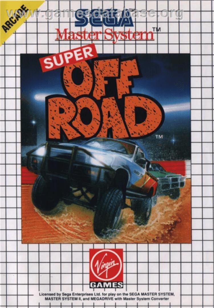 Ironman Ivan Stewart's Super Off-Road - Sega Master System - Artwork - Box