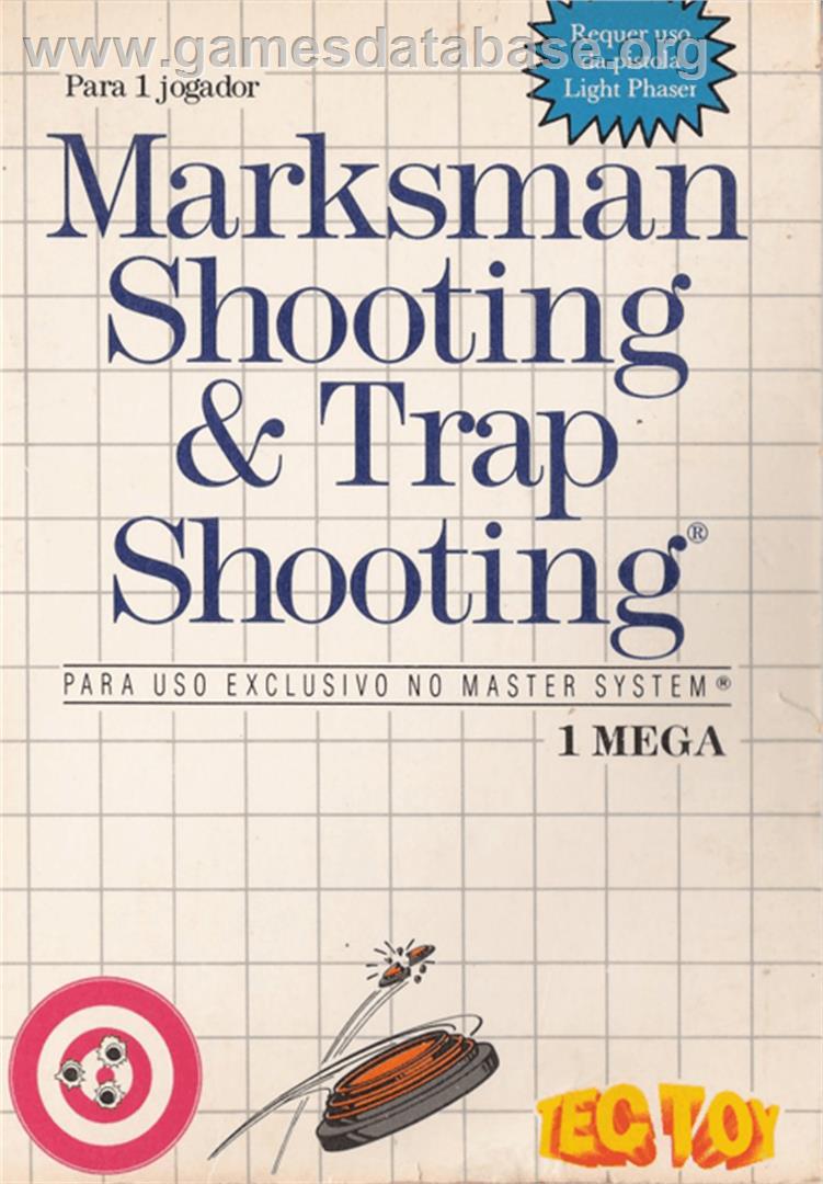 Marksman Shooting & Trap Shooting - Sega Master System - Artwork - Box