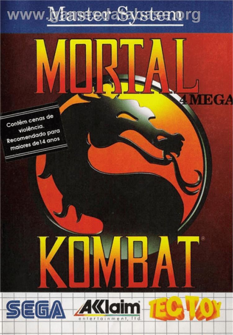 Mortal Kombat - Sega Master System - Artwork - Box