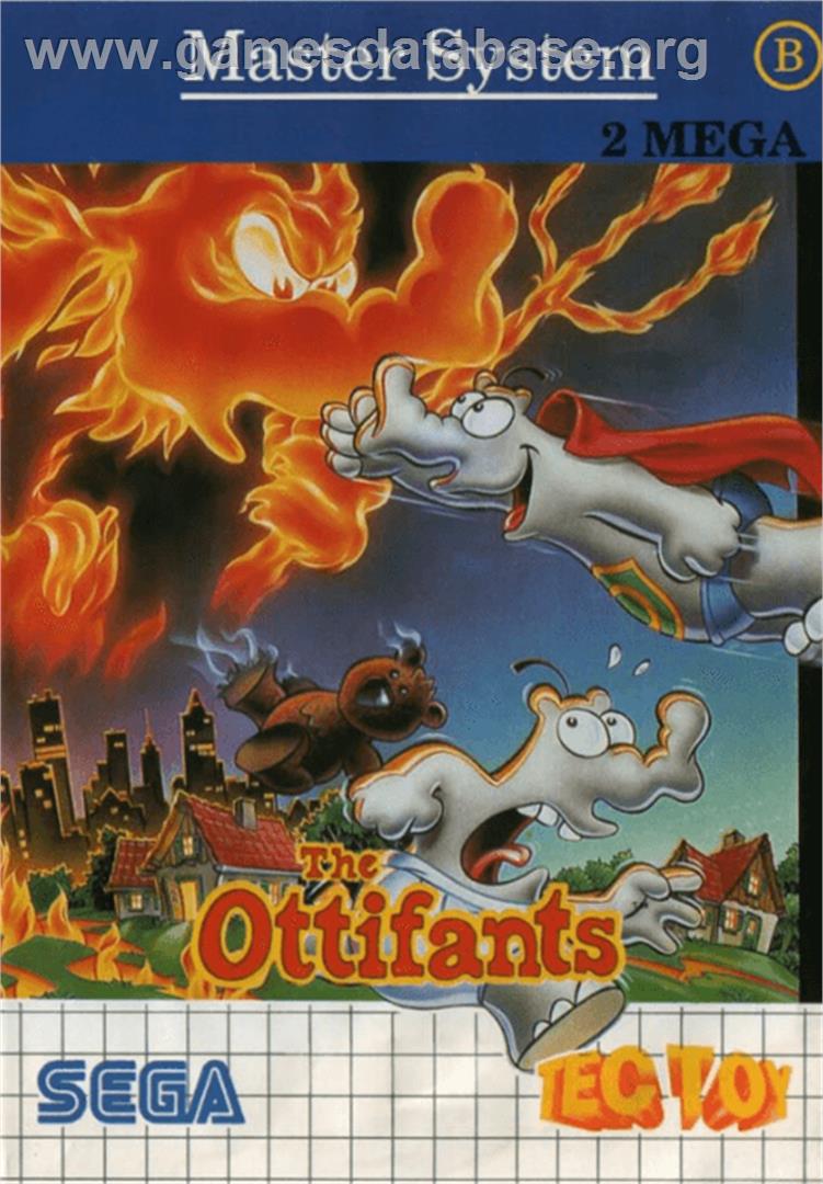 Ottifants, The - Sega Master System - Artwork - Box