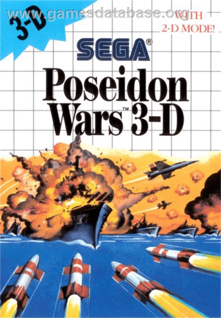 Poseidon Wars 3-D - Sega Master System - Artwork - Box