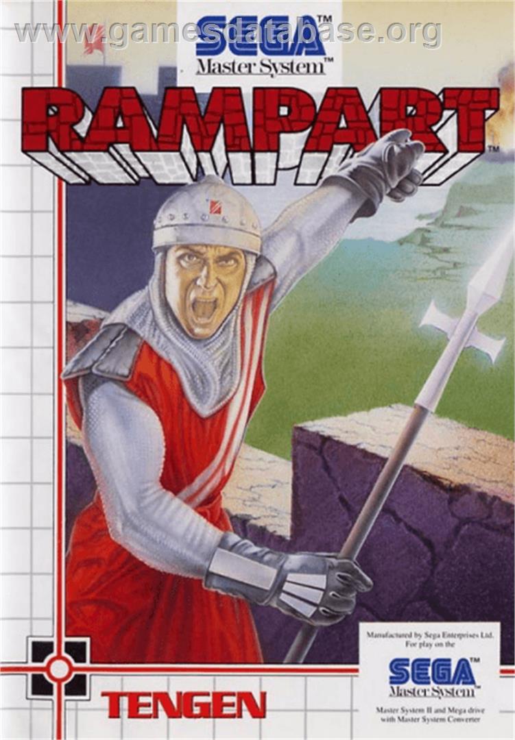 Rampart - Sega Master System - Artwork - Box