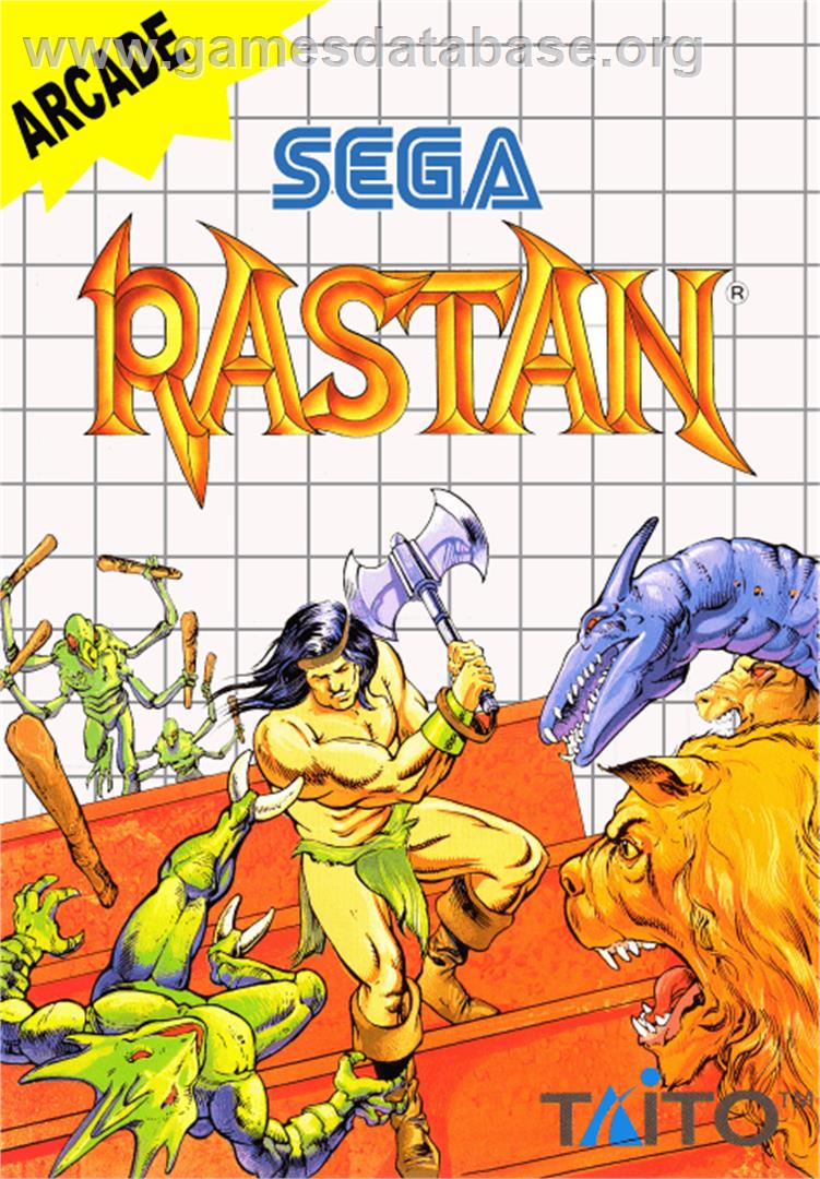 Rastan - Sega Master System - Artwork - Box