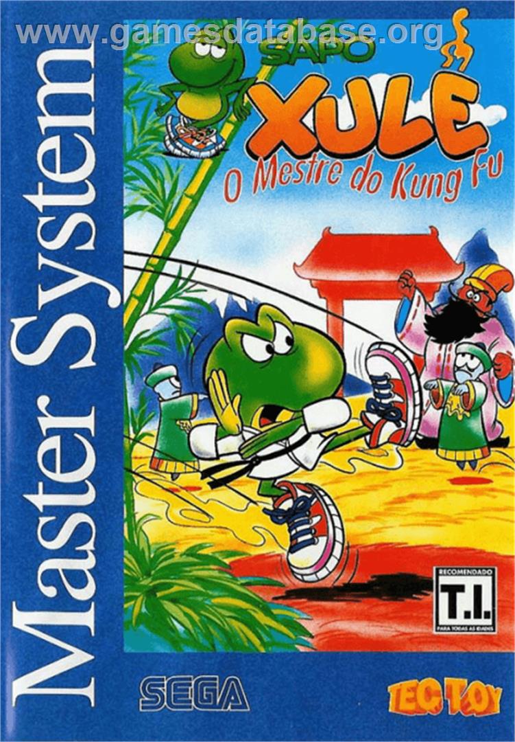 Sapo Xulé: O Mestre do Kung Fu - Sega Master System - Artwork - Box