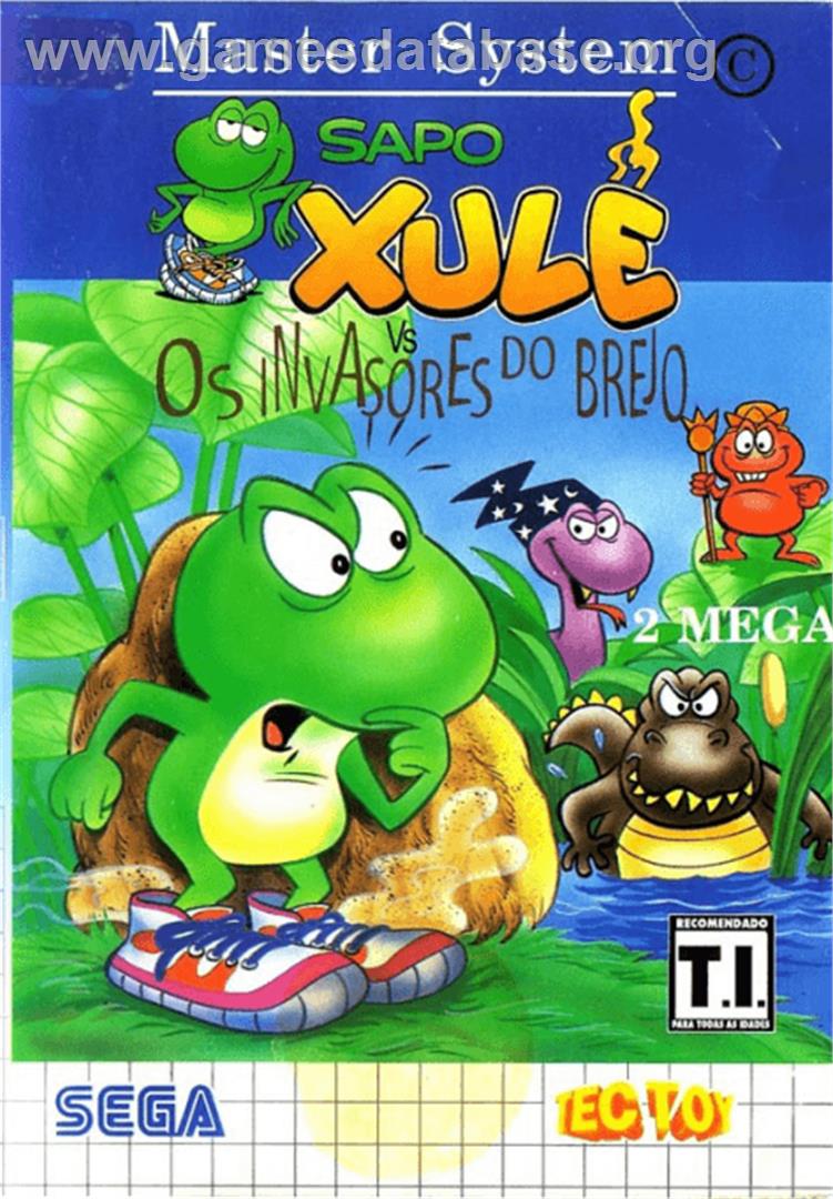 Sapo Xulé vs. Os Invasores do Brejo - Sega Master System - Artwork - Box
