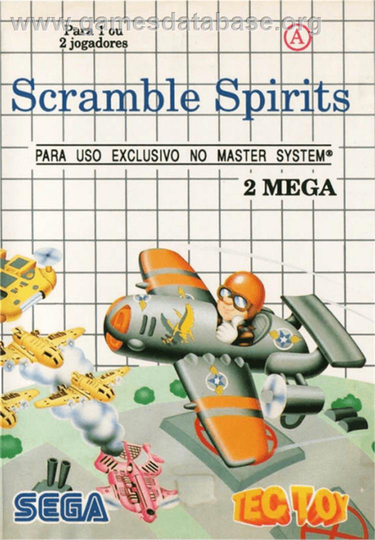 Scramble Spirits - Sega Master System - Artwork - Box
