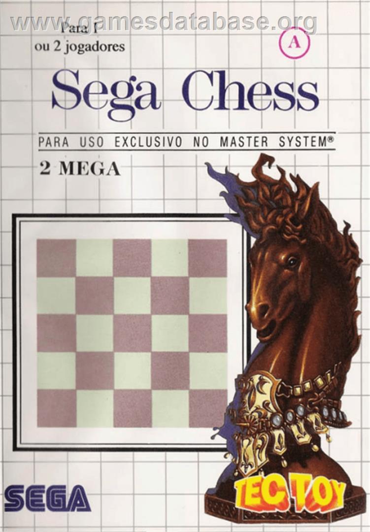 Sega Chess - Sega Master System - Artwork - Box