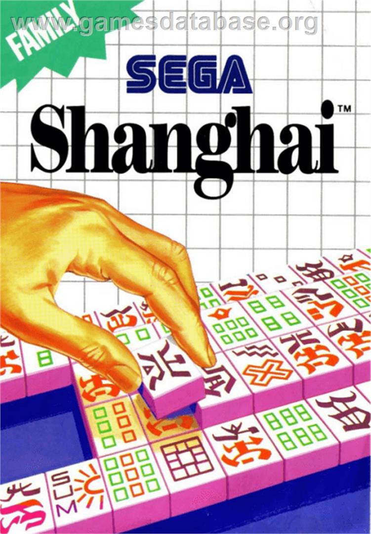 Shanghai - Sega Master System - Artwork - Box