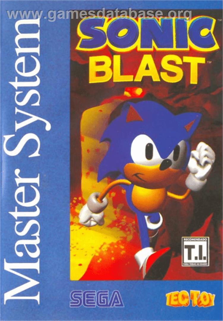 Sonic Blast - Sega Master System - Artwork - Box