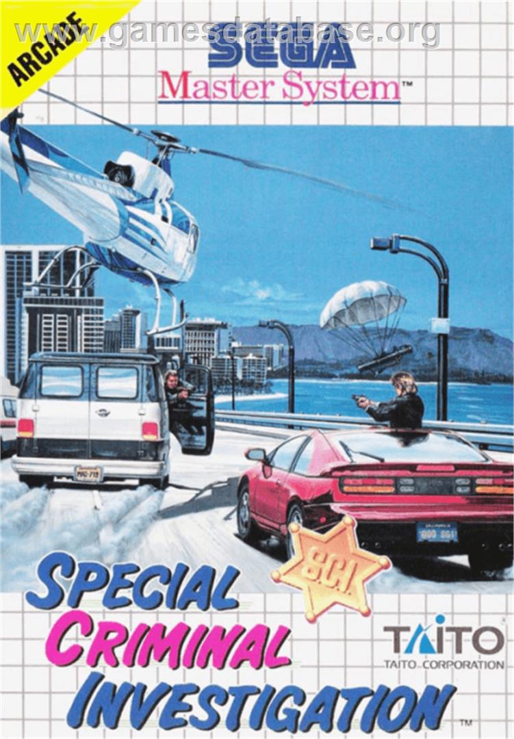 Special Criminal Investigation - Sega Master System - Artwork - Box